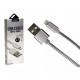 Cabo USB Lightning Metalizado iPhone 5,6,7 Shinka