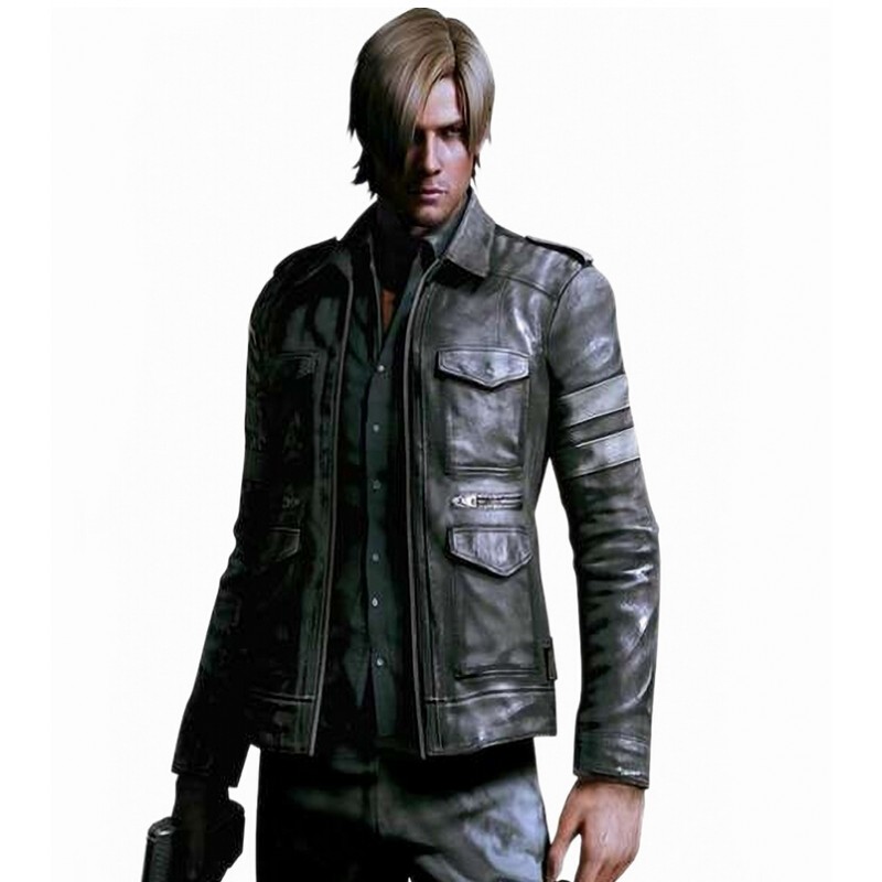 jaqueta leon resident evil 4