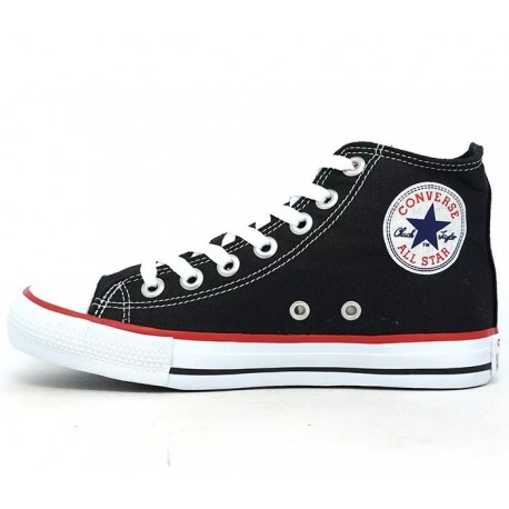 Tênis Converse All Star Chuck Taylor Cano Alto Preto Unissex