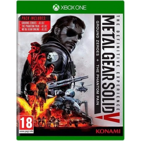 Metal Gear Solid V The Definitive Experience: Ground Zeroes + The Phantom Pain - PS4