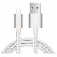 Cabo USB Lightning Metalizado iPhone 5,6,7 Shinka