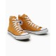 Tênis Converse All Star Chuck Taylor Cano Alto Amarelo Mostarda Unissex