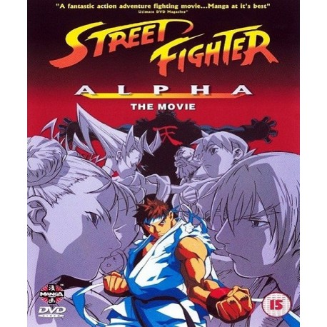 Filme: Street Fighter Alpha: The Animation (US.Manga)