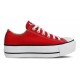 Tênis Converse All Star Chuck Taylor Plataforma Vermelho Unissex