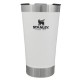 Copo Térmico De Cerveja Inox C/ Tampa Cor Branco 473ml