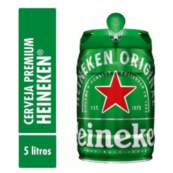 Cerveja Premium Heineken Barril 5 Litros