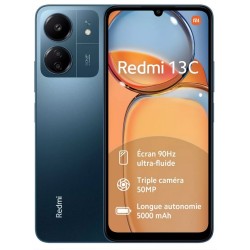 Smartphone Xiaomi Redmi 13C 128GB 6GB RAM Versão Global Desbloqueado Preto