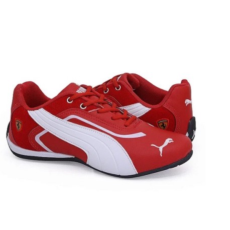 Tenis Puma Ferrari Vermelho e Branco