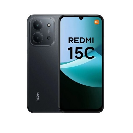 Smartphone Xiaomi Redmi 15C 128GB 4GB RAM Versão Global Desbloqueado Preto