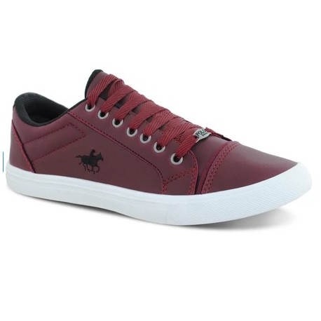 Sapatênis Masculino Polo Energy Vermelho