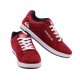 Tênis Quiksilver Skate Camuça Vermelho