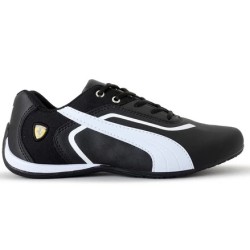 Tenis Puma Ferrari Preto e Branco