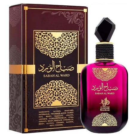 Perfume Árabe Feminino Sabah Al Ward Al Wataniah EDP 100ml - Original