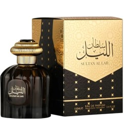 Perfume Árabe Masculino Sultan Al Lail Al Wataniah EDP 100ml - Original