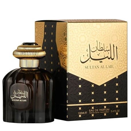 Perfume Árabe Masculino Sultan Al Lail Al Wataniah EDP 100ml - Original