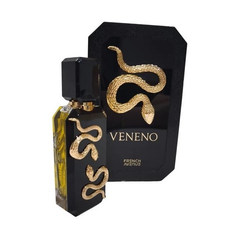 Perfume Árabe Unissex Veneno Preto French Avenue EDP 100ml - Original