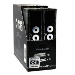 Caixa De Seda OCB Premium KS Slim - Original França