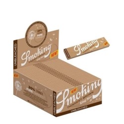 Caixa De Seda Smoking Brown KS Slim - Original