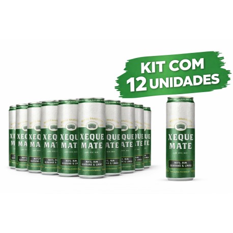 Xeque Mate Bebida Mista de Rum Draft - 355ml (Kit 12 Unidades)
